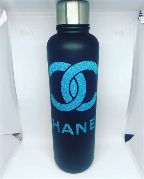 black chanel water bottle